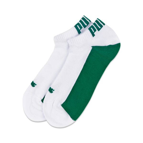 Puma Sneakersokken Heren Back Logo 2-pack Retro Groen
