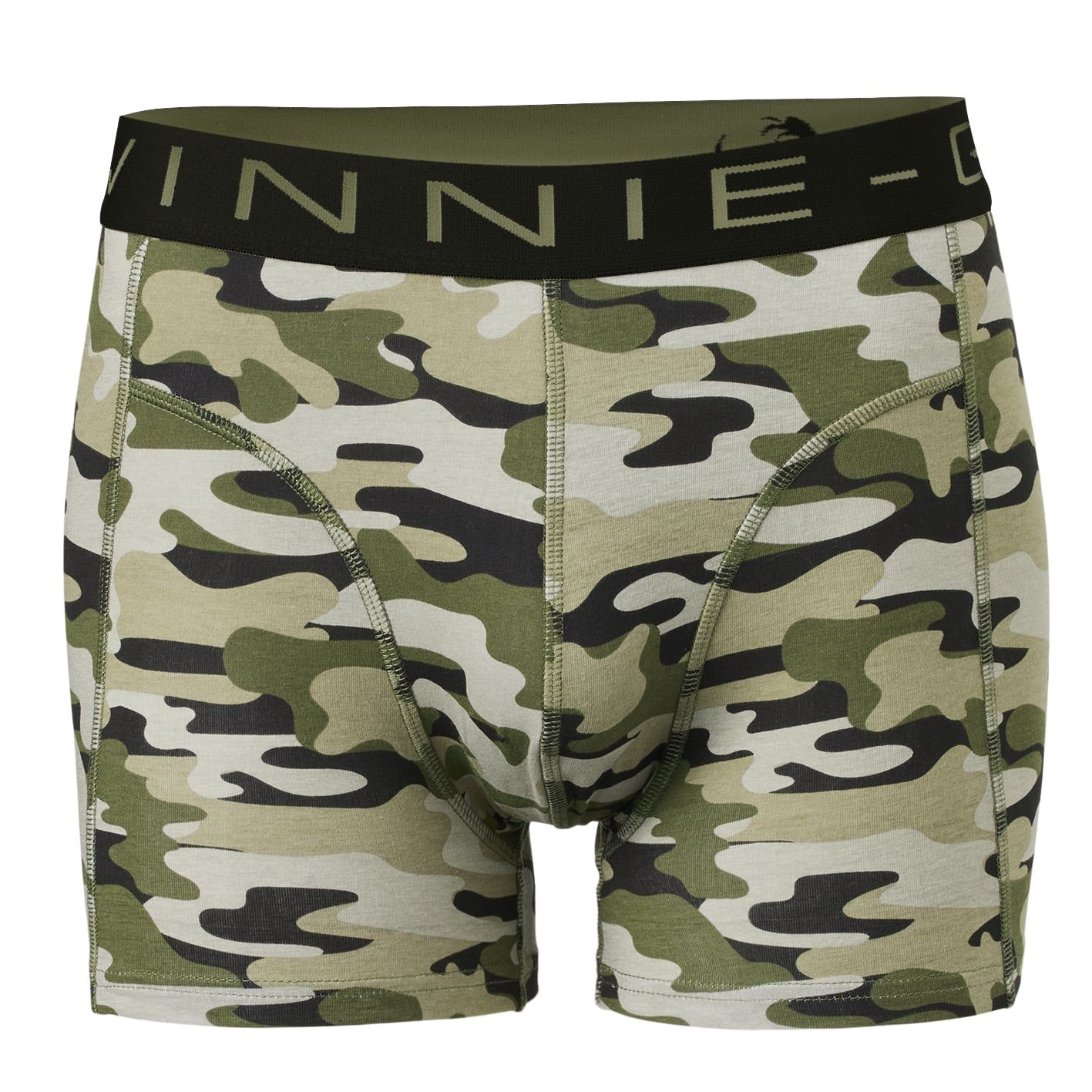 Vinnie-G Boxershorts 2-pack Black / Army Green Print
