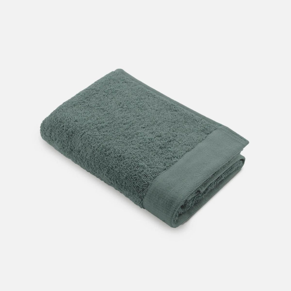 Walra Remade Cotton Handdoek 50 x 100 cm 550 gram Donker Groen