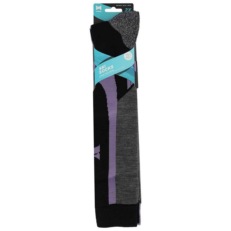 Xtreme Skisokken Unisex 6-pack Multi Purple