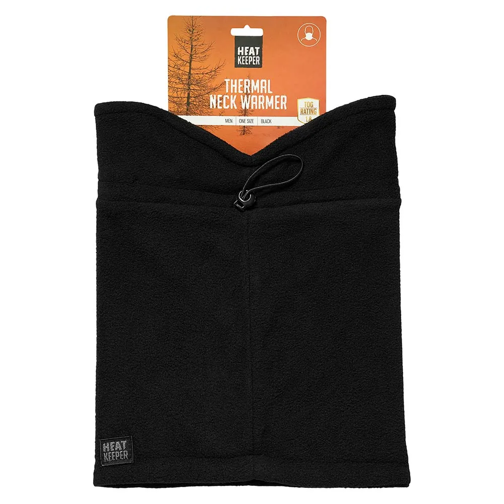 Heatkeeper Thermo Fleece Nekwarmer Zwart