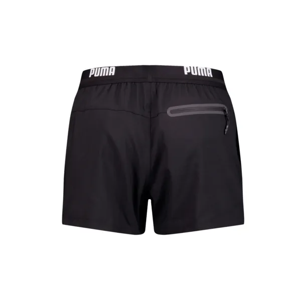 Puma Zwembroek Mannen Logo Short Zwart