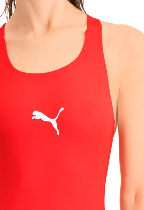 Puma Zwempak Dames Racerback Rood