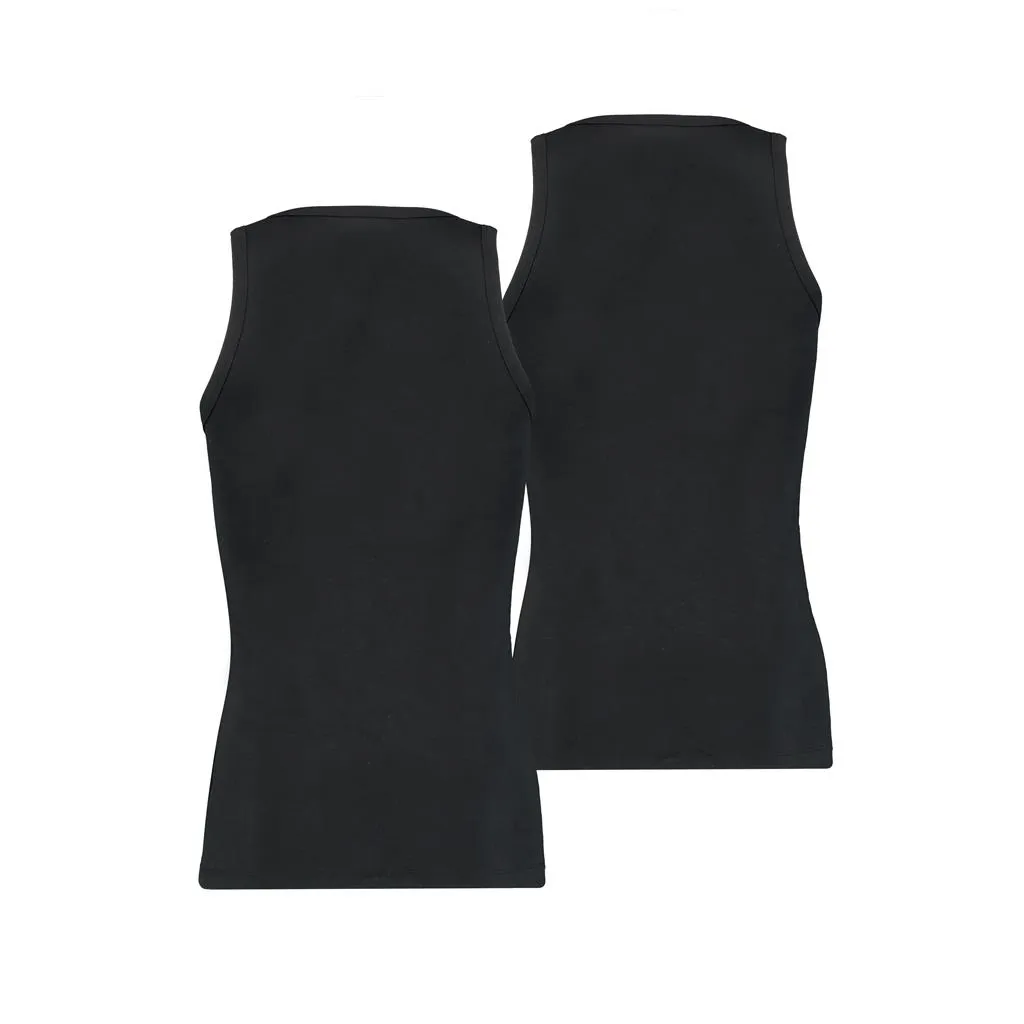 Puma Basic Tank Top Heren 2-pack Zwart