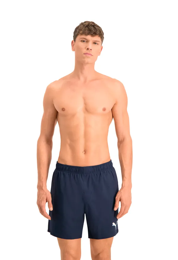 Puma Zwembroek Mannen Mid Shorts Navy