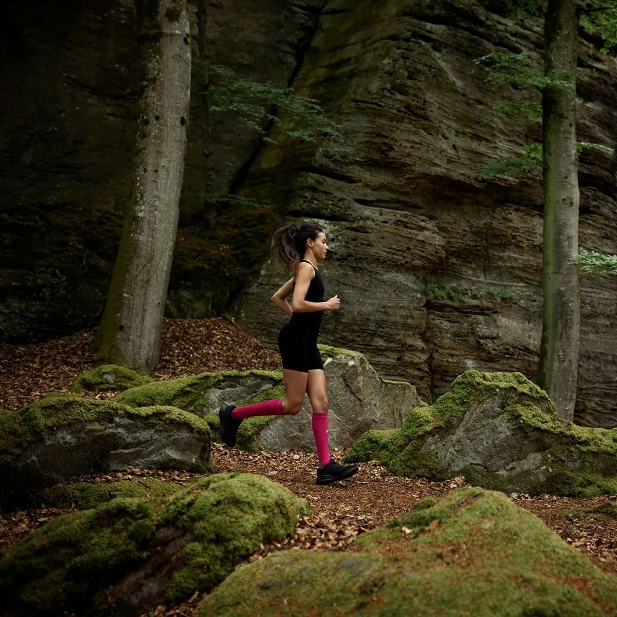 Xtreme Compressie Sokken Hardlopen 6-pack Multi Pink