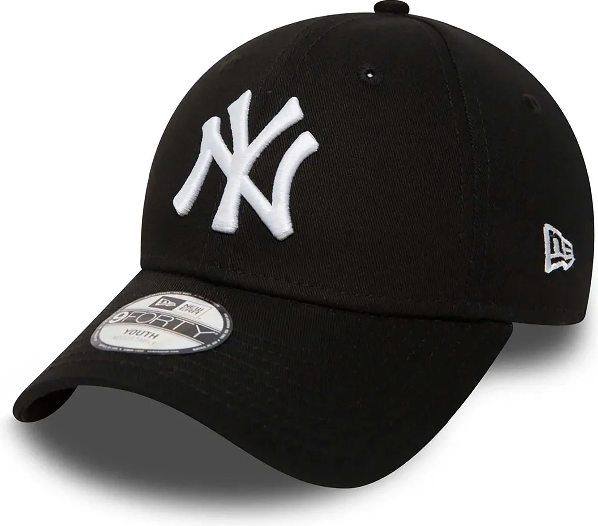 Pet New Era Child Zwart/Wit - Maat 4 tot 6 jaar