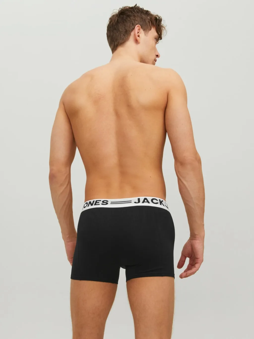 Jack & Jones Boxershorts SENSE Trunks 3-pack Zwart