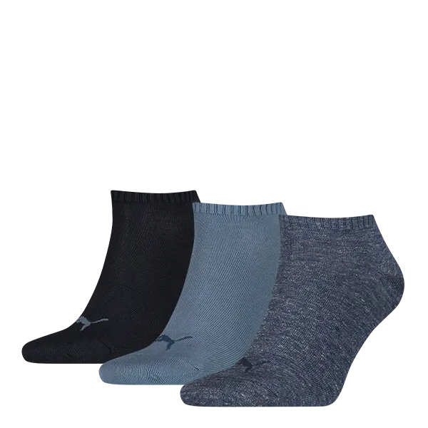 Puma Sneakersokken 3-pack Denim