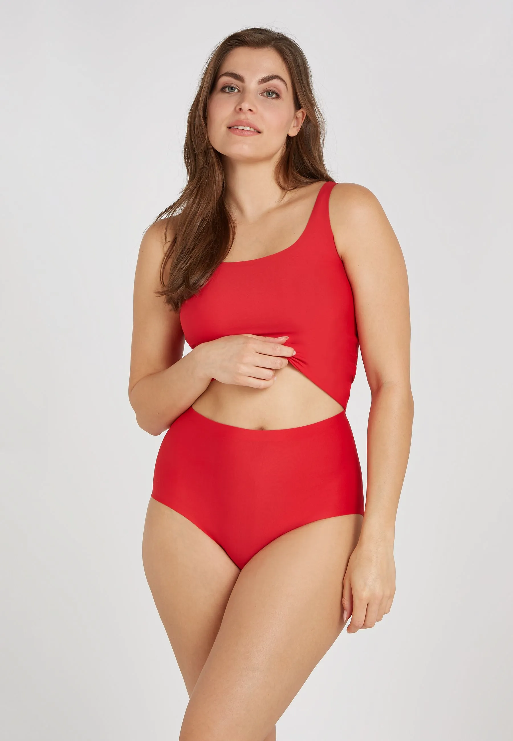 Ten Cate Secrets High Waist Slip 3-pack Rood