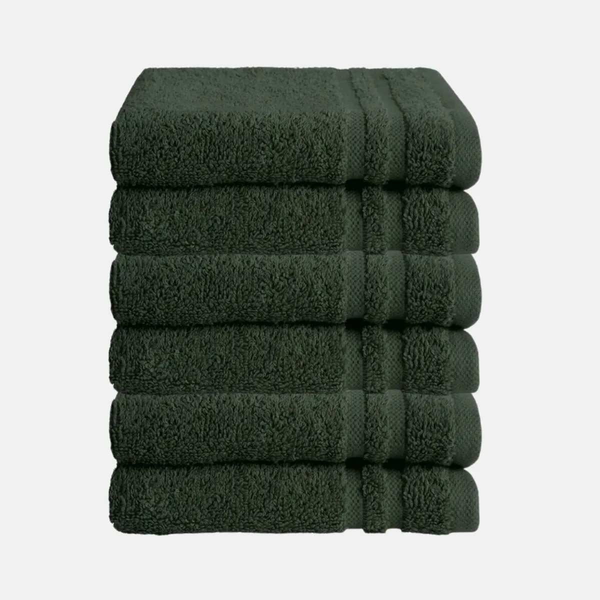 Byrklund Gastendoek Donker Groen 30x50 cm - 6 stuks