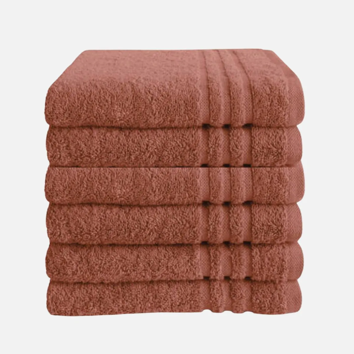 Byrklund Handdoek 50x100 cm 500gram Terra - 6 stuks