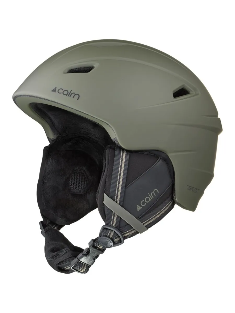 Cairn Skihelm Impulse Mat Khaki