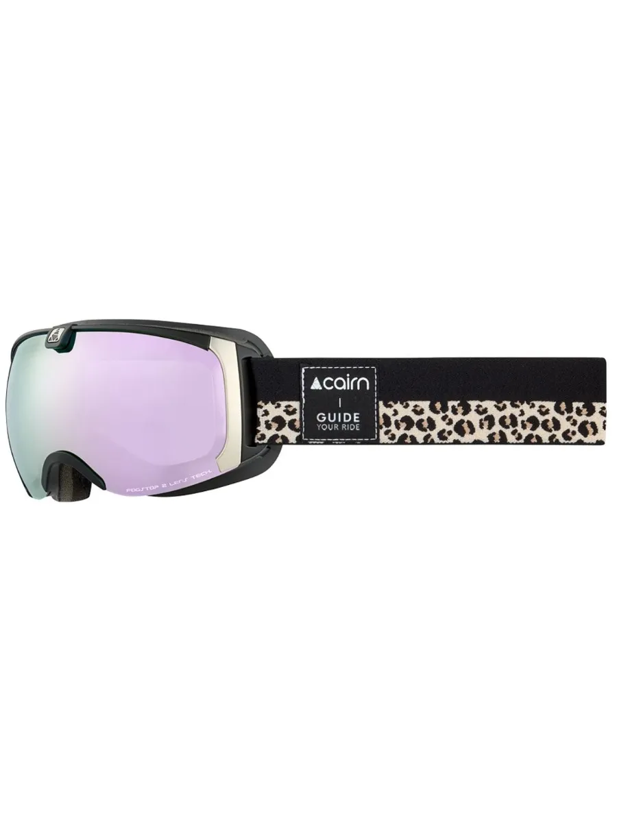 Cairn Skibril Pearl SPX3 Mat Black Leopard