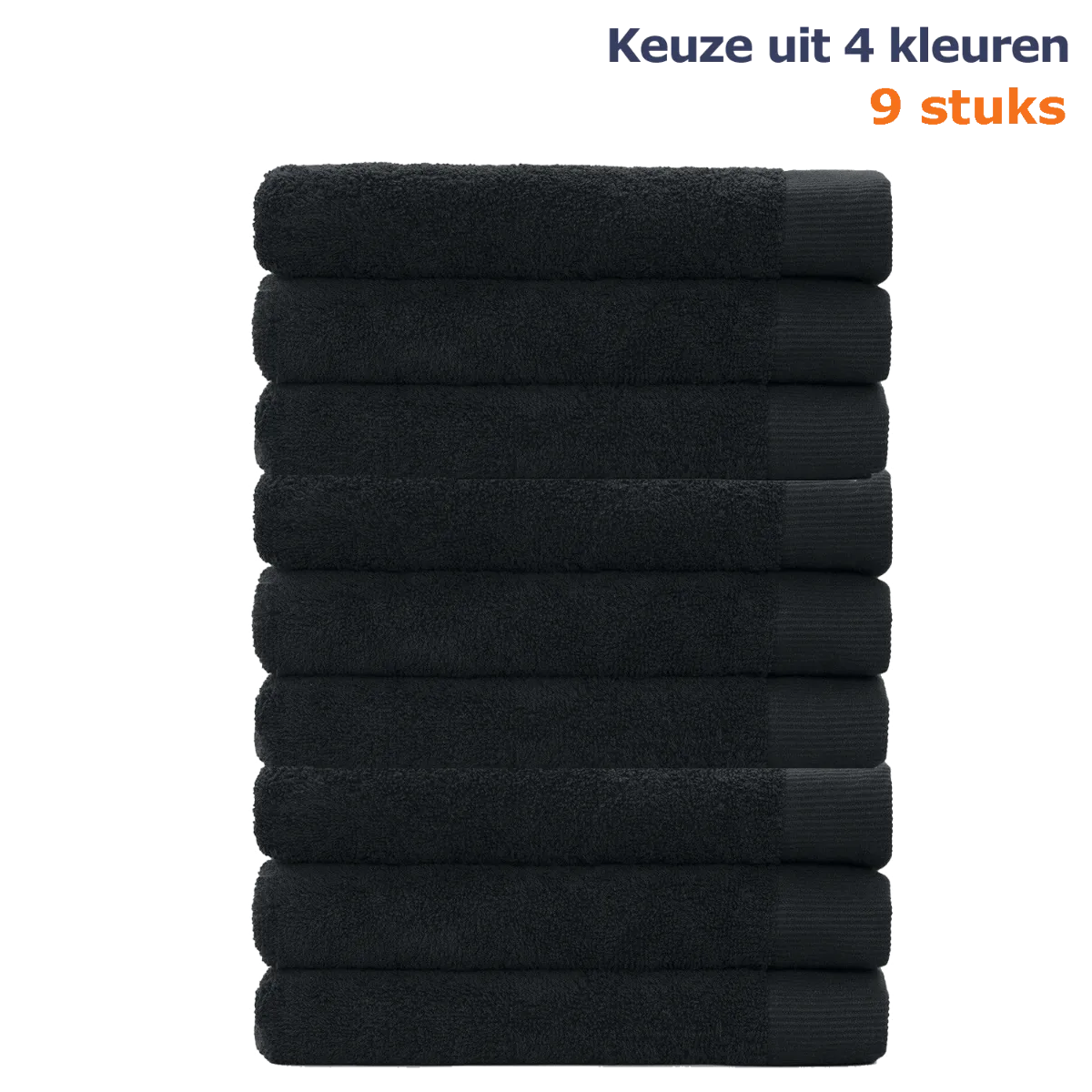 Cinderella Handdoeken 60x110 - 9 stuks - keuze uit 4 kleuren