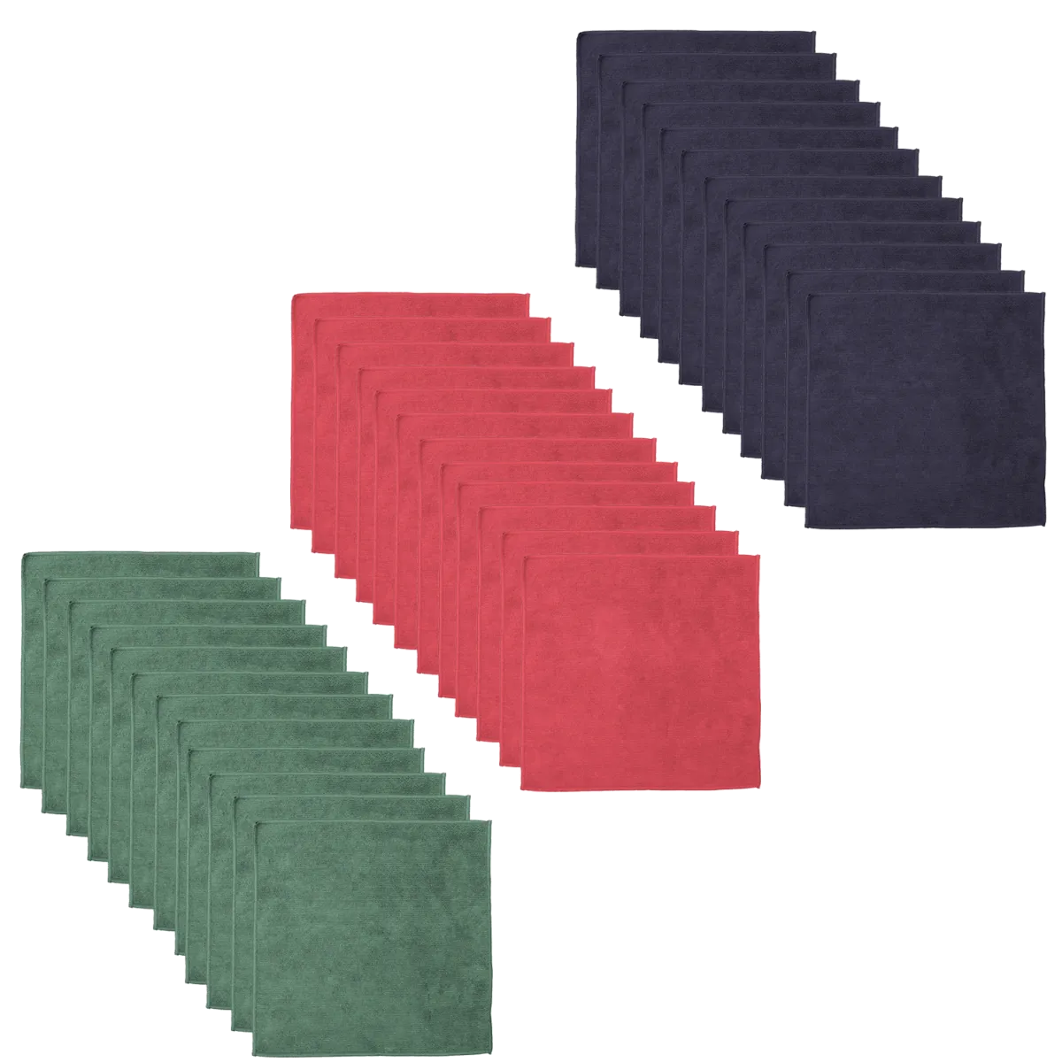 DDDDD Microvezeldoekjes 12 stuks - keuze uit 6 kleuren