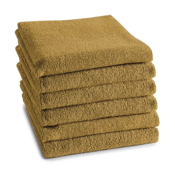 DDDDD Keukendoek Logo Oker - 6 stuks