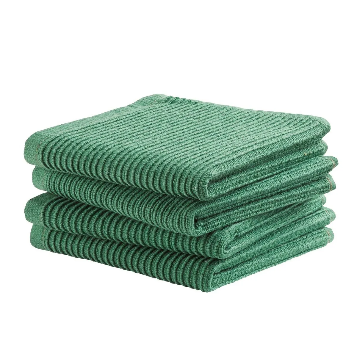DDDDD Vaatdoek Basic Katoen Groen - 4 stuks