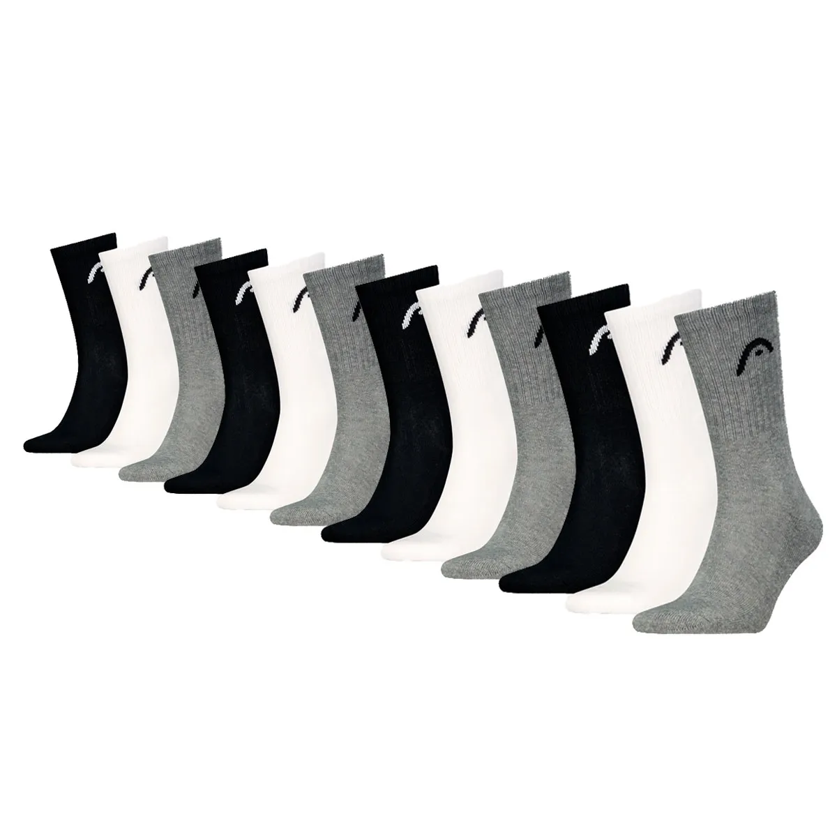HEAD Sportsokken Training 12-pack - Keuze uit 4 kleuren