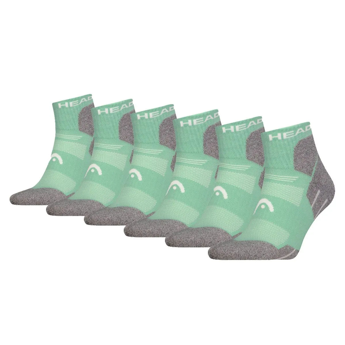 HEAD Wandelsokken All Climates Hiking Quarter 6-pack - Keuze uit 4 kleuren