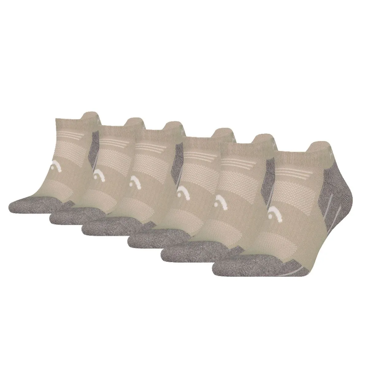 HEAD Wandelsokken All Climates Hiking Sneaker 6-pack - Keuze uit 4 kleuren