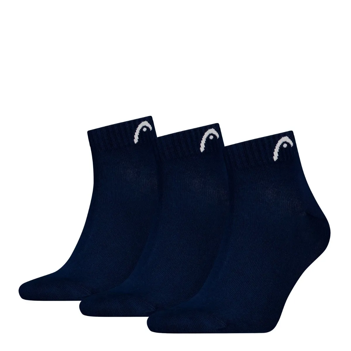 HEAD Quartersokken Training 12-pack Navy