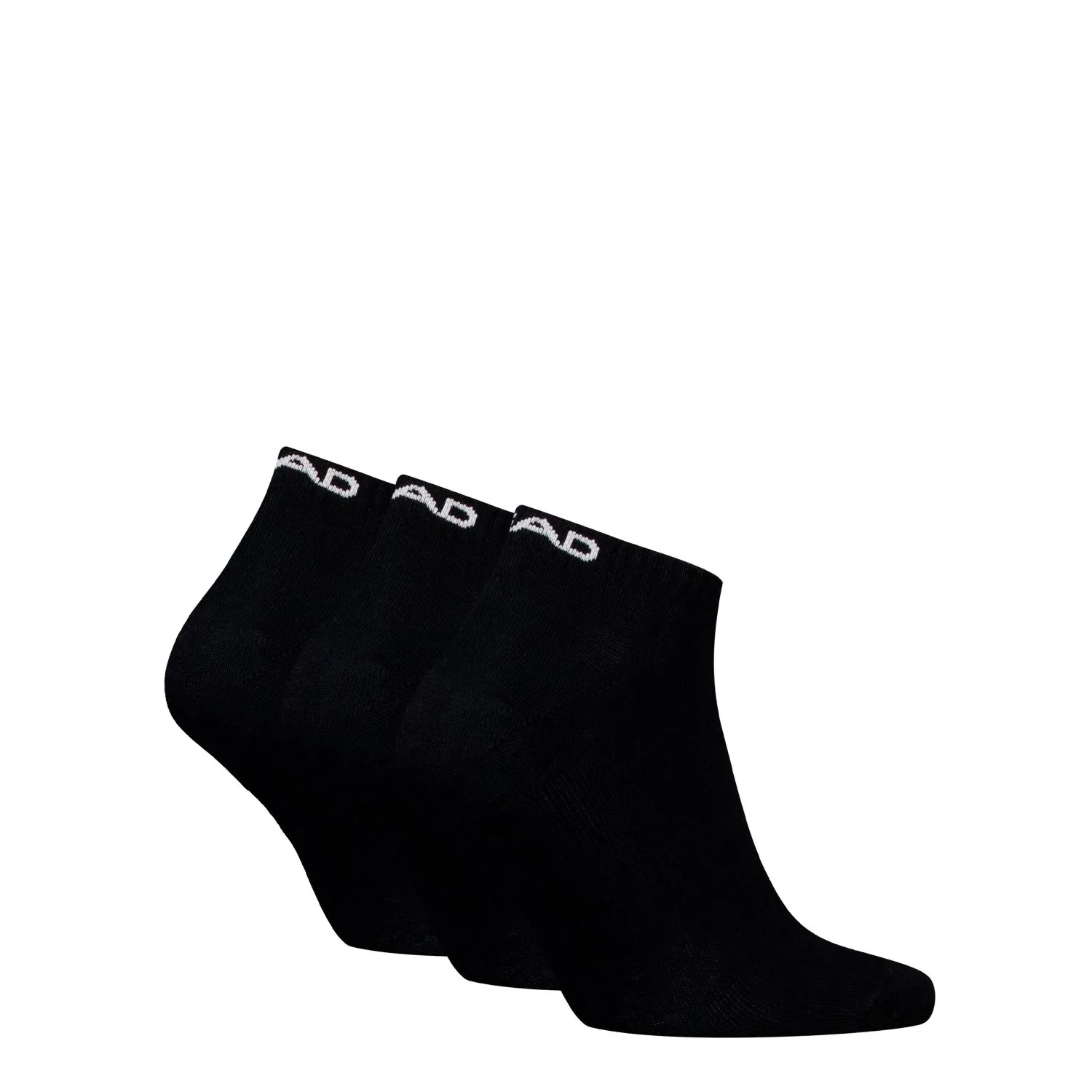 HEAD Sneakersokken Training 3-pack Zwart