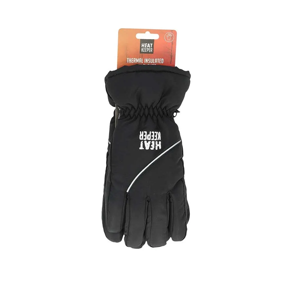 Heatkeeper Heren Ski Handschoenen Zwart