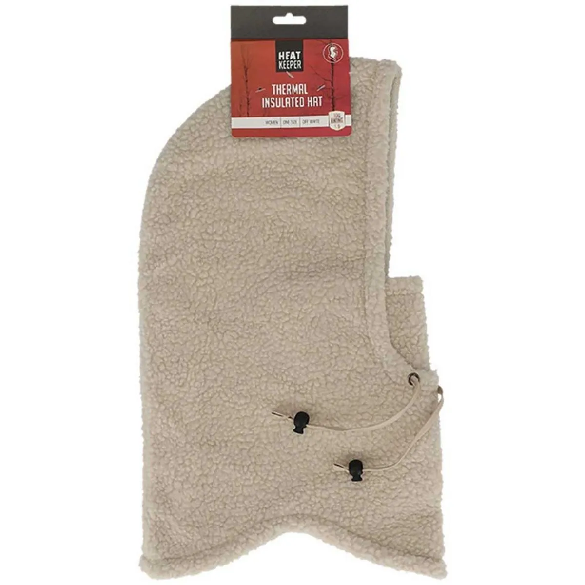 Heatkeeper Balaclava Dames Teddy Off White