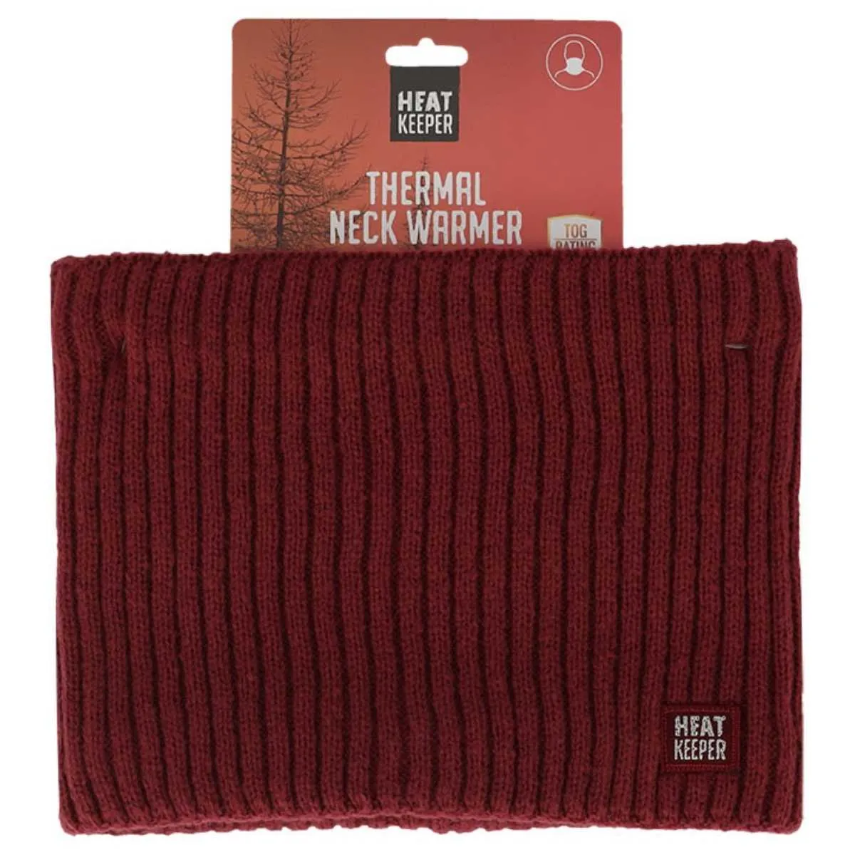 Heatkeeper Thermo Nekwarmer Dames Burgundy