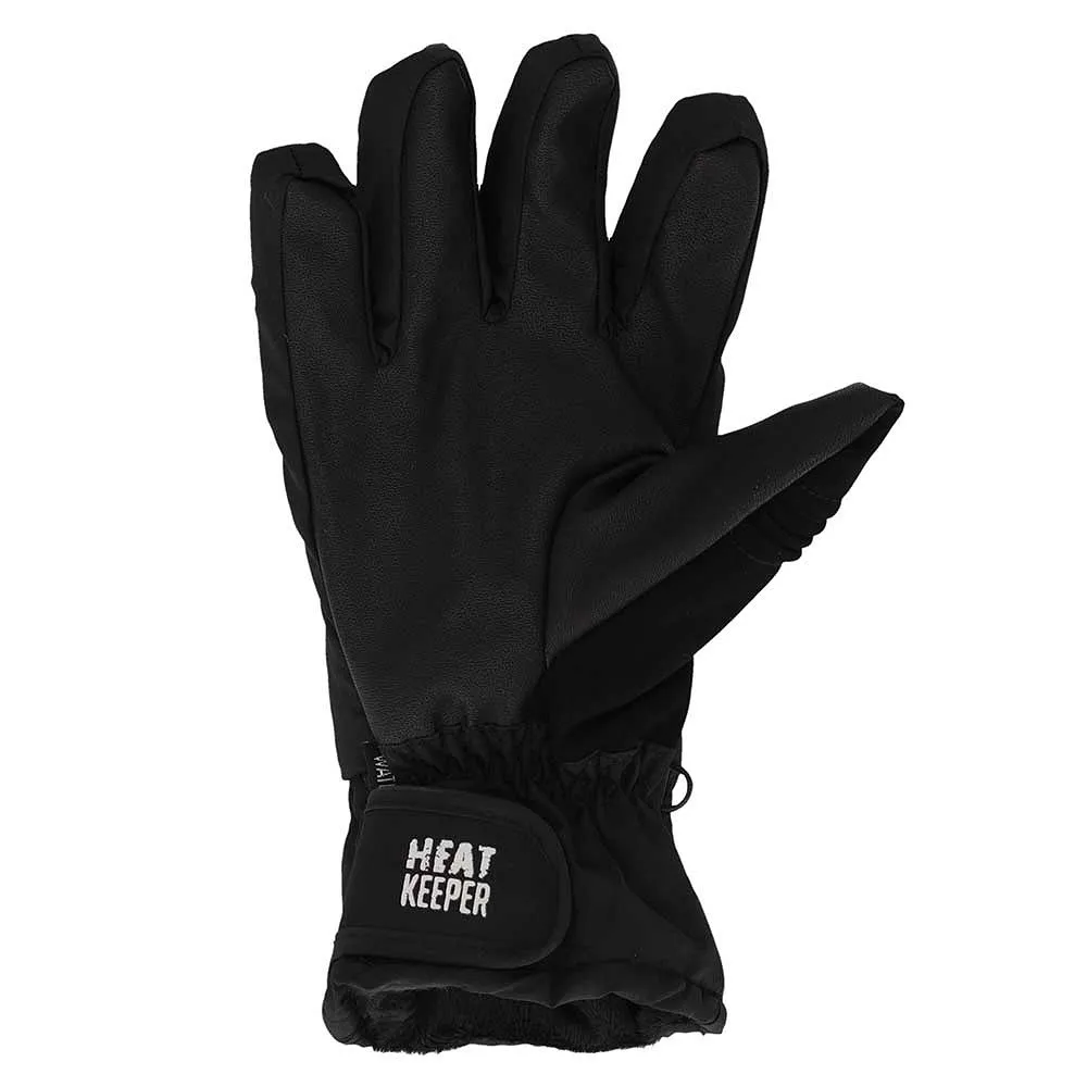 Heatkeeper Dames Pro Ski Handschoenen Zwart