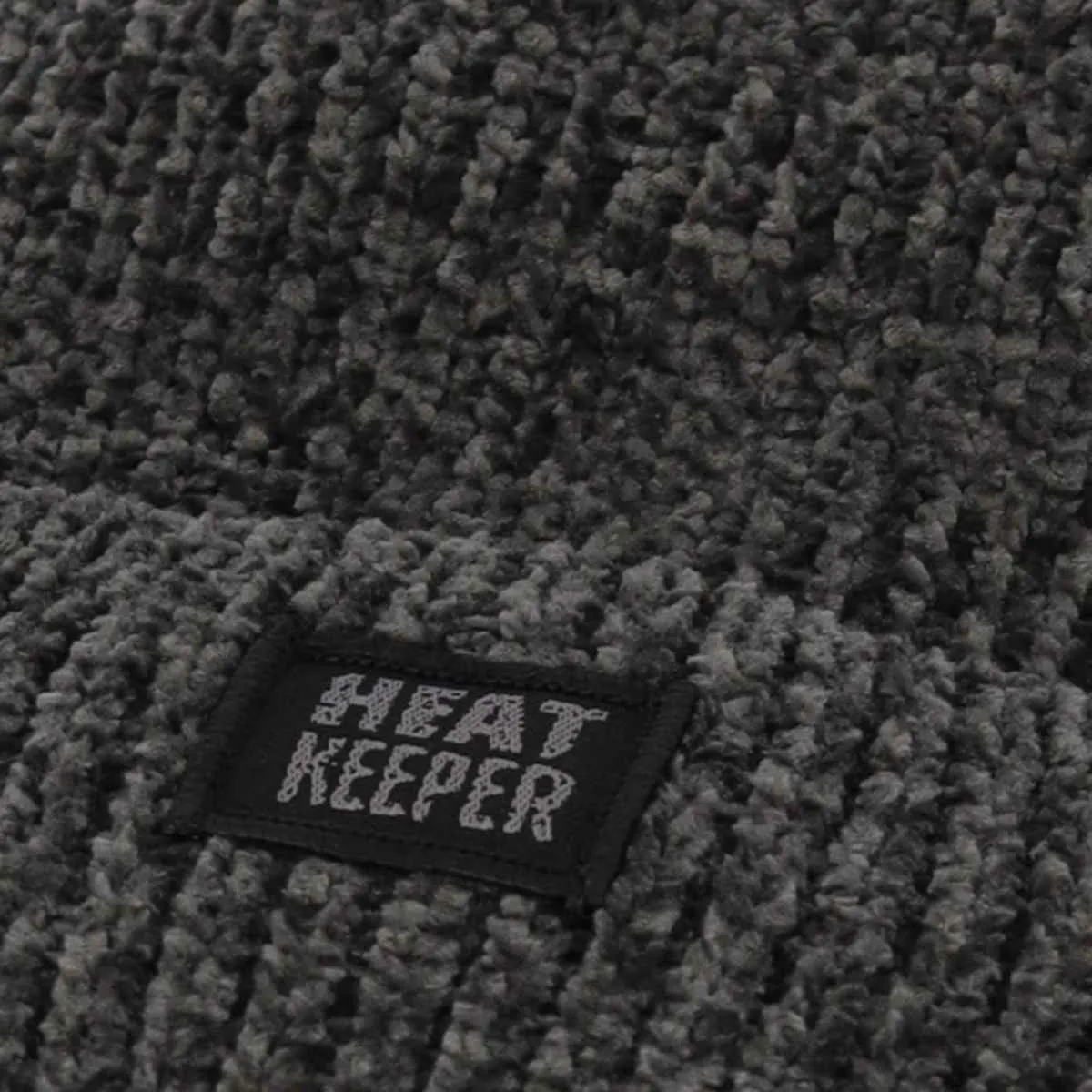 Heatkeeper Dames Thermo Muts Chenille Dark Grey