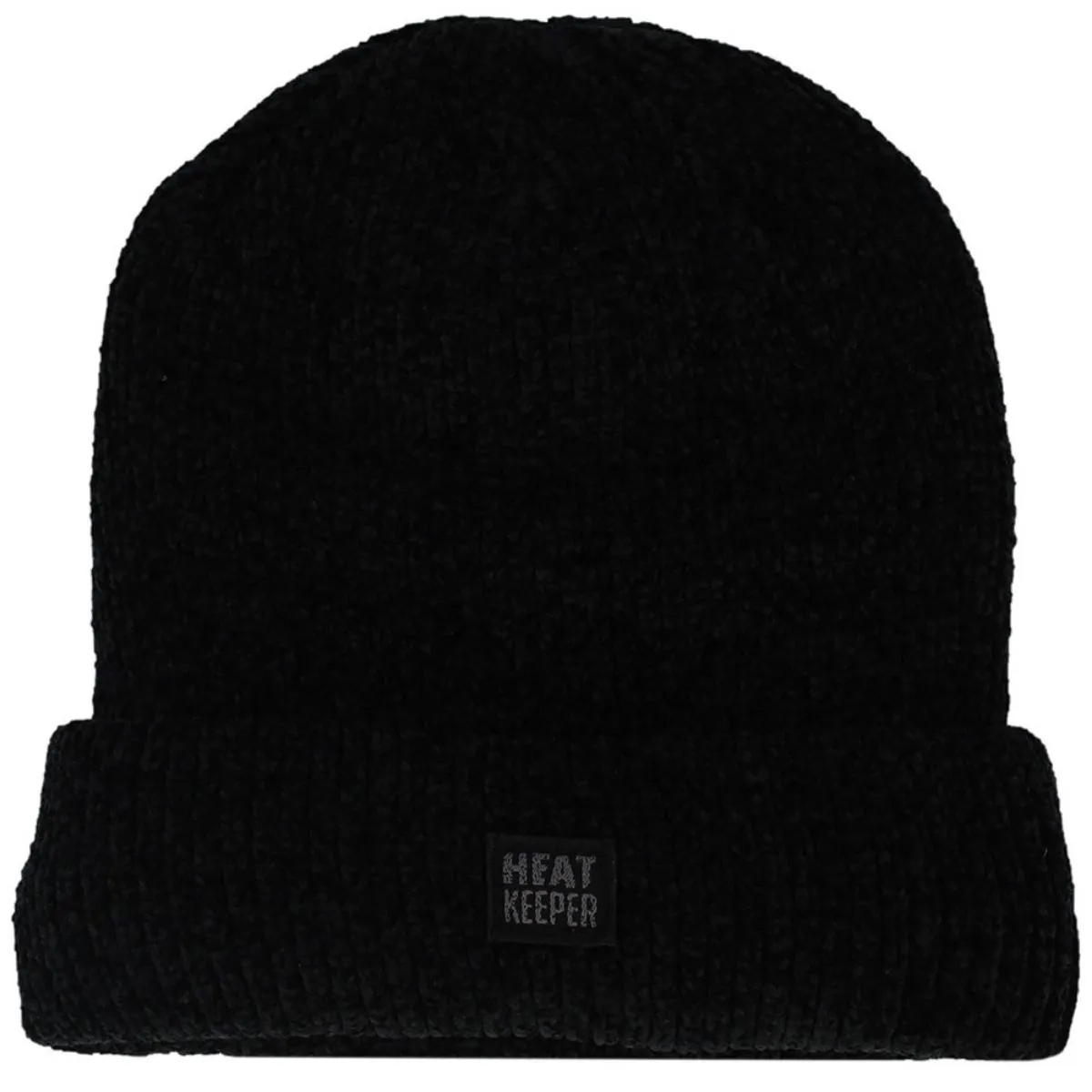 Heatkeeper Dames Thermo Muts Chenille Zwart