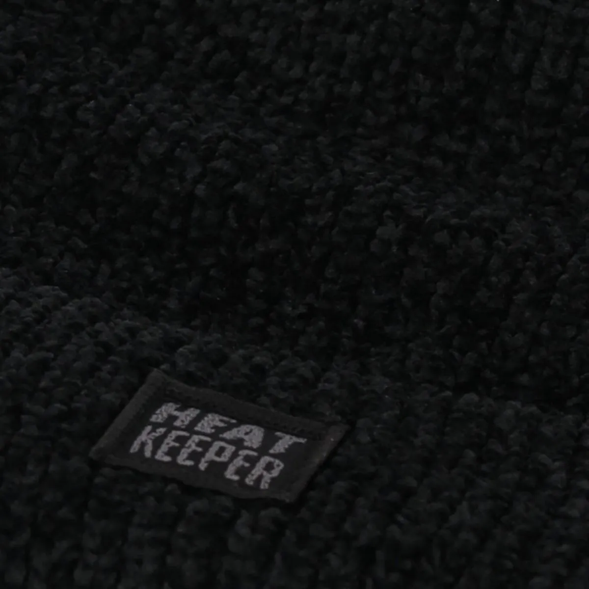 Heatkeeper Dames Thermo Muts Chenille Zwart