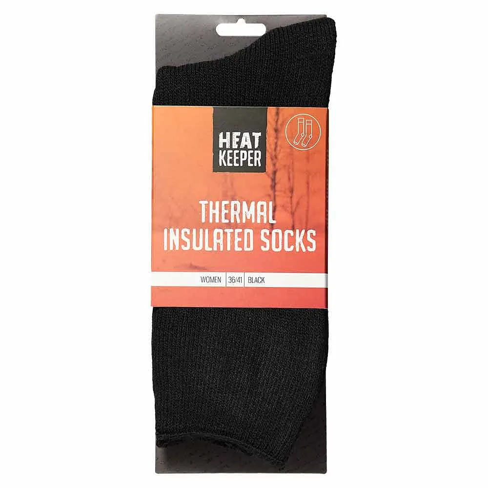Heatkeeper Dames Thermo Sokken Zwart