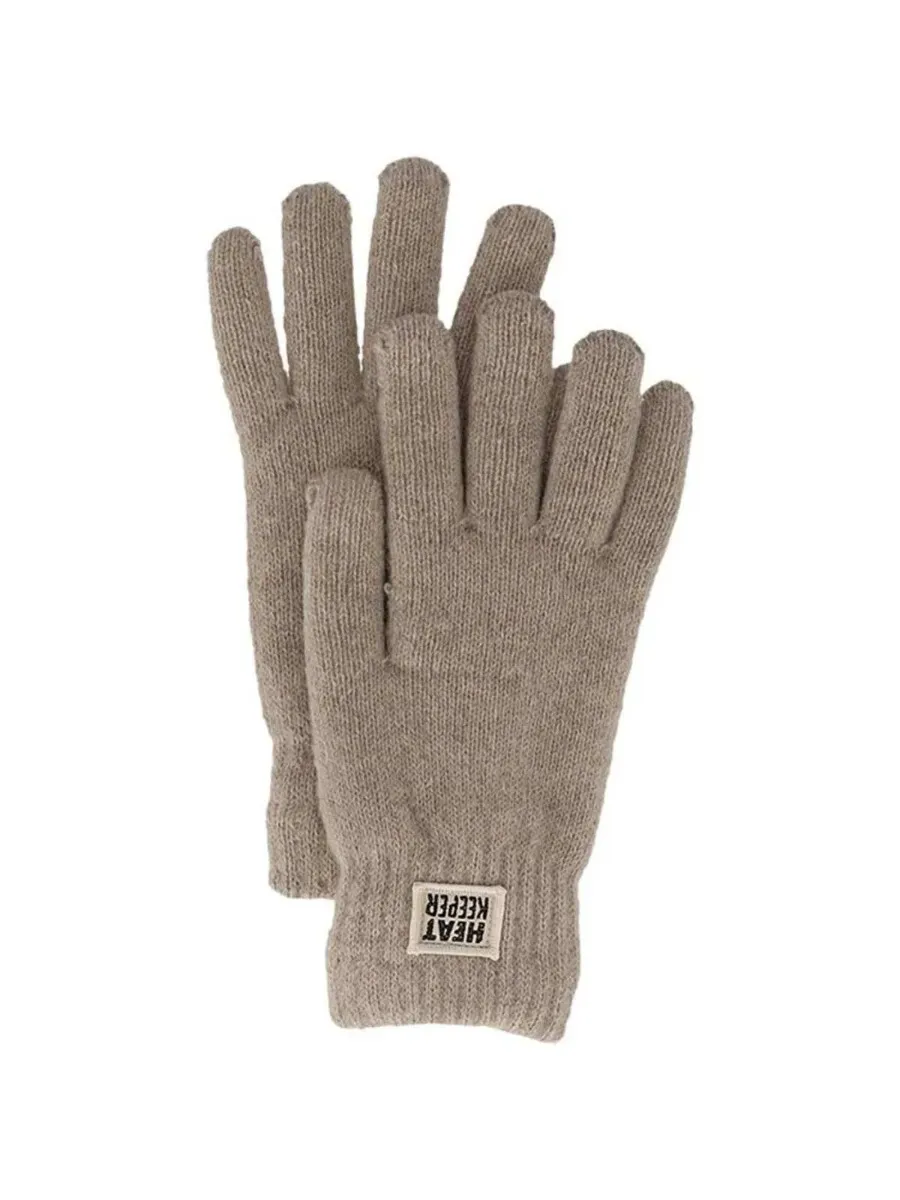 Heatkeeper Dames Winter Set - Hoofband + Handschoenen - Beige
