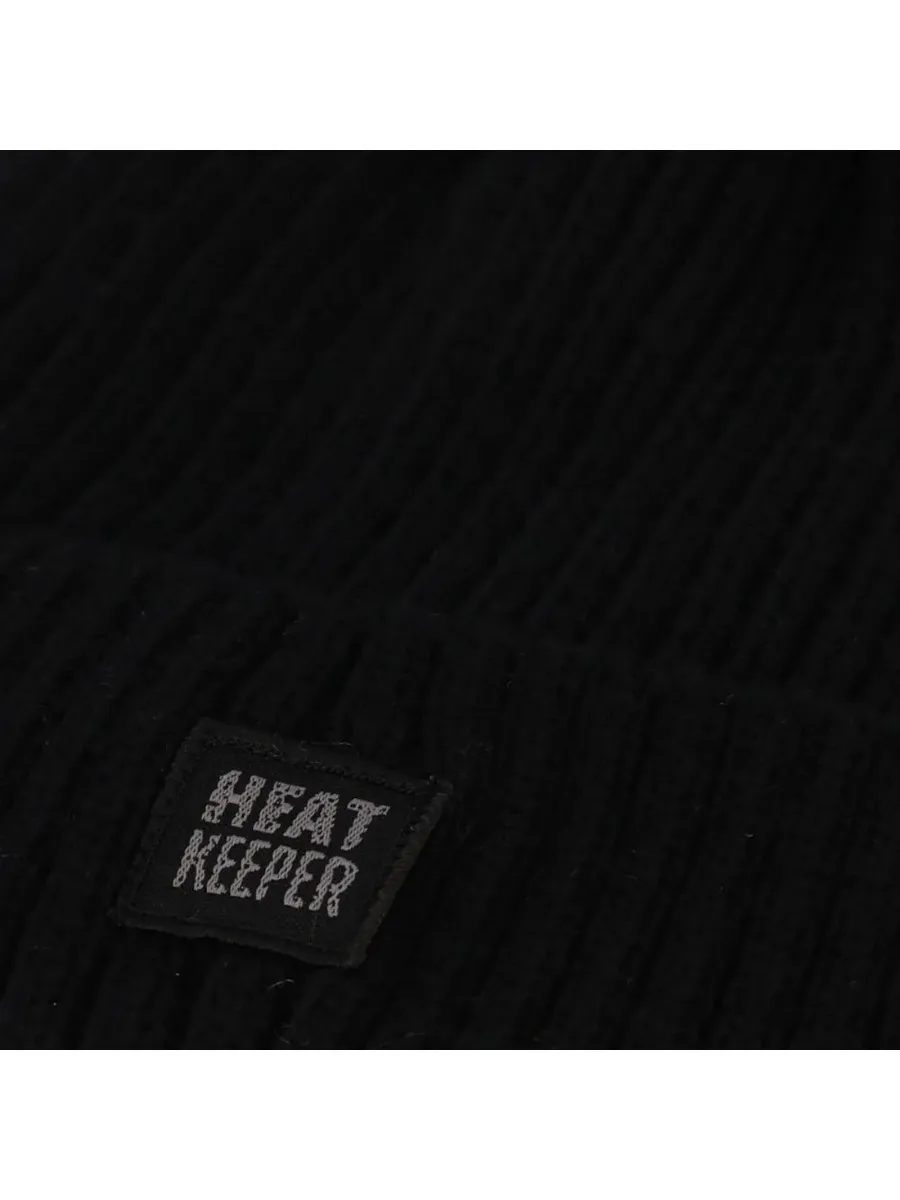 Heatkeeper Dames Winter Set - Muts + Handschoenen + Nekwarmer - Zwart