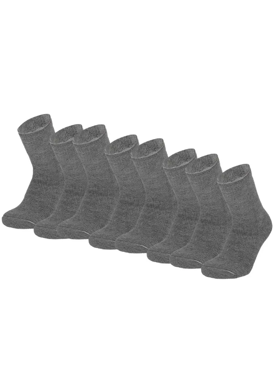 Heatkeeper Kinder Themo Sokken 4-pack Medium Grey