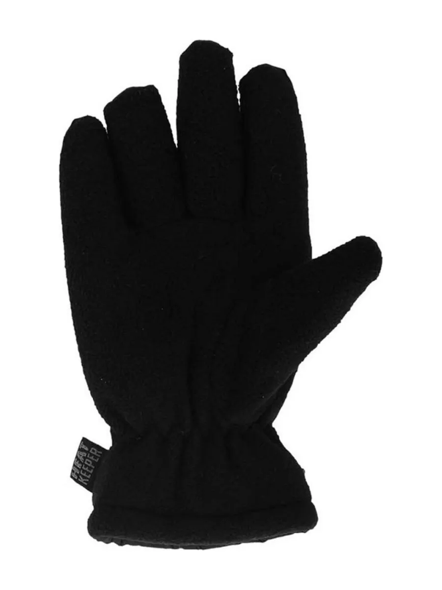 Heatkeeper Kinder Winter Set - Muts + Handschoenen Mega - Zwart