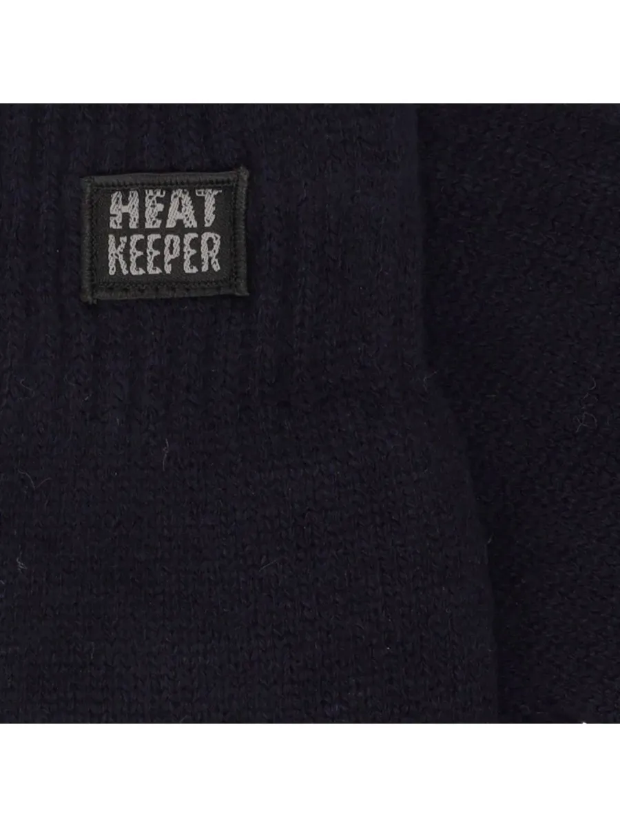 Heatkeeper Heren Winter Set - Muts + Handschoenen - Navy