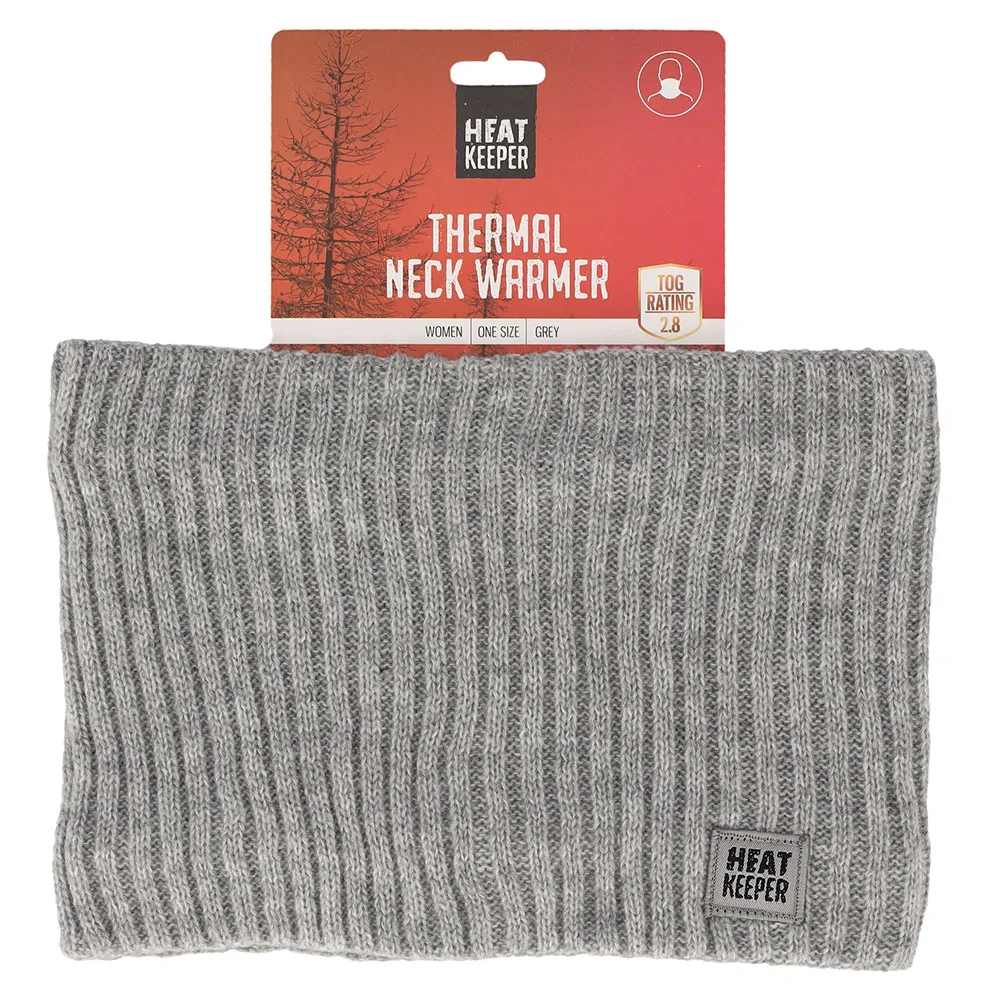 Heatkeeper Thermo Nekwarmer Dames Grey