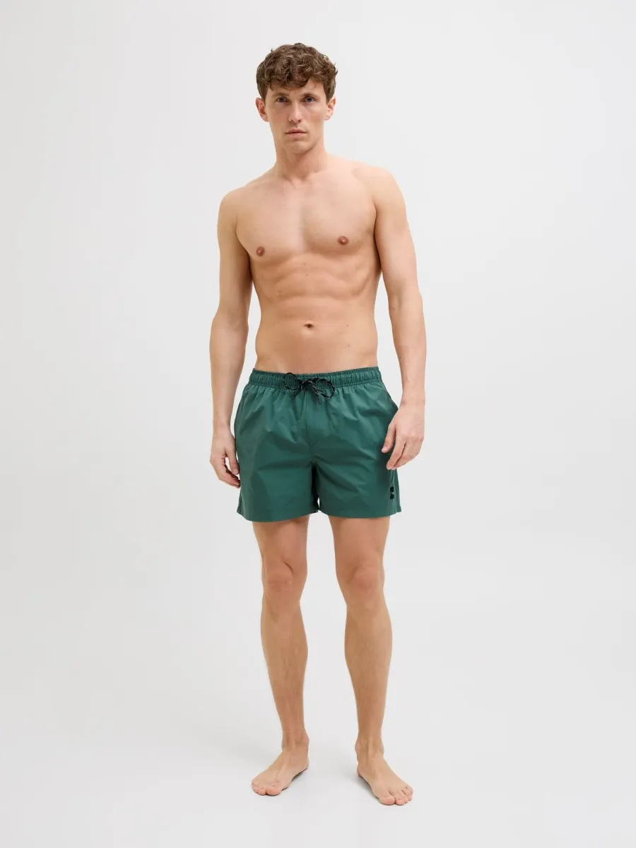 Jack & Jones Zwembroek JPSTMAUI Solid AKM Mallard Green