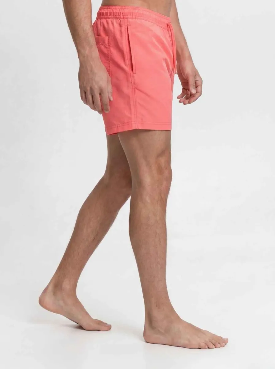 Jack & Jones Zwembroek Tropic Solid Hot Coral