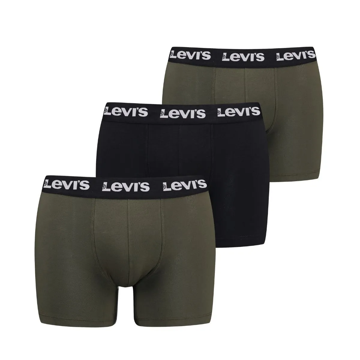 Levi's Boxershorts Repeat Logo 6-pack Khaki