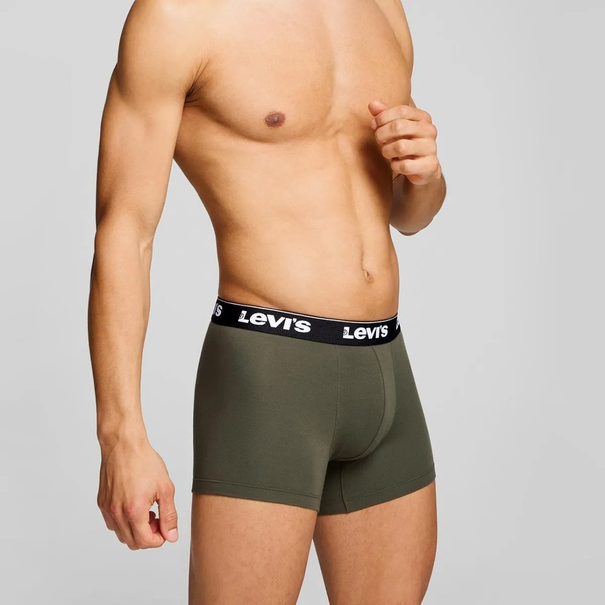 Levi's Boxershorts Repeat Logo 6-pack Khaki