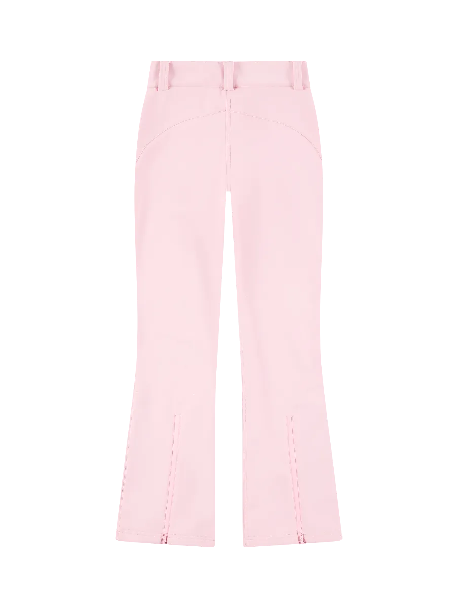 Poederbaas Skibroek Dames Stretch Softshell Powder Rose