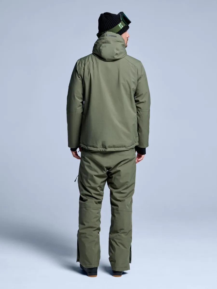 Poederbaas Skibroek Heren Arctic 2L Insulated Olive Green