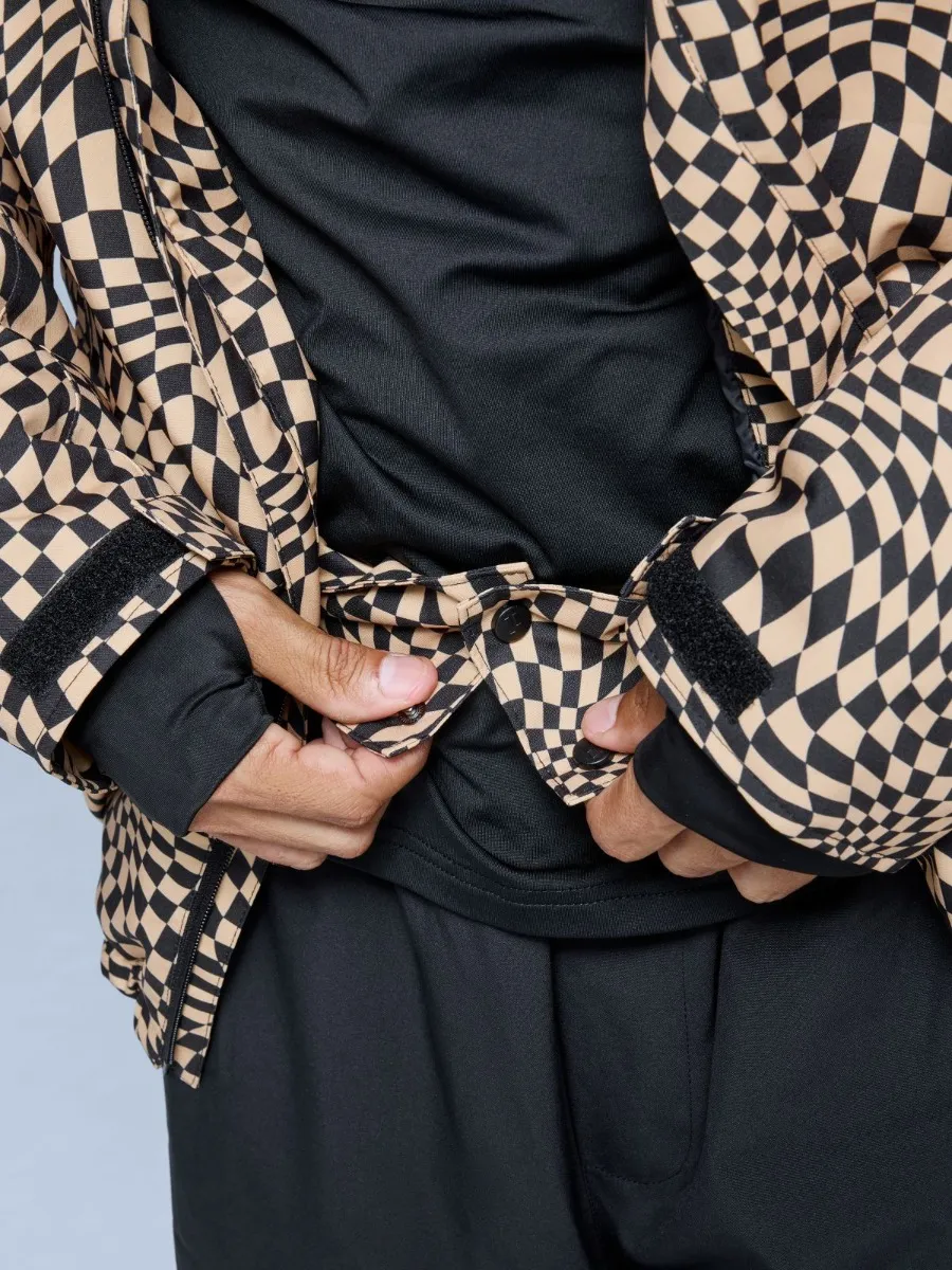 Poederbaas Ski-jas Heren Arty 2L Insulated Warm Sand