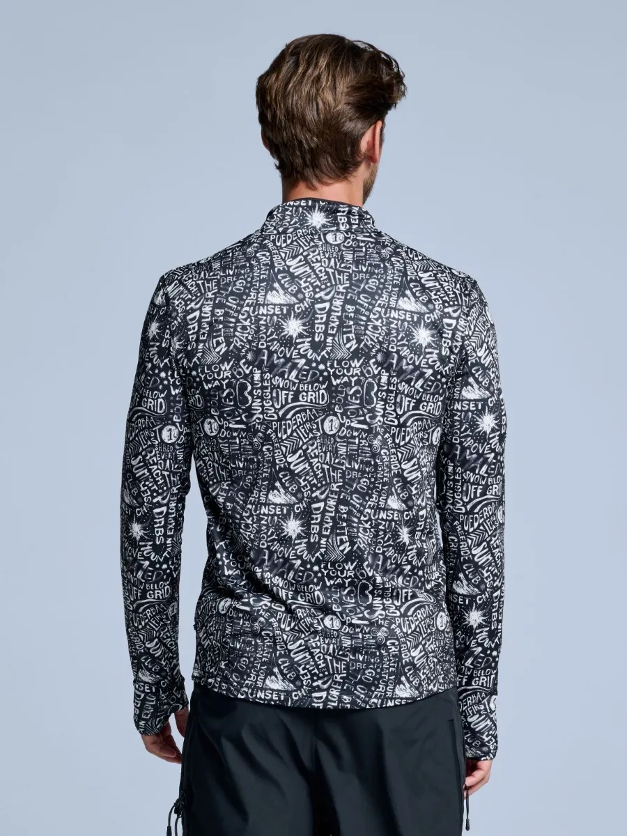 Poederbaas Skipully Heren Cabin Life Zwart