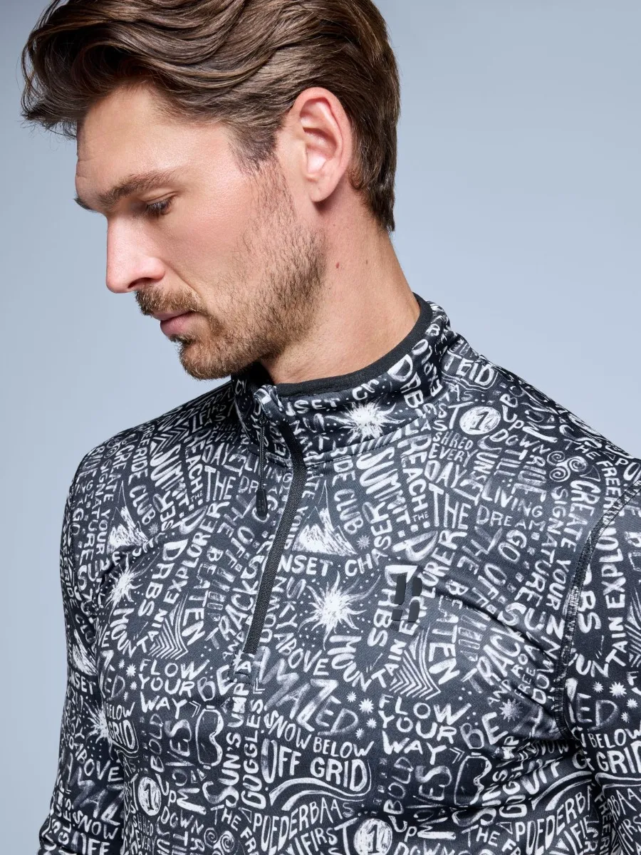 Poederbaas Skipully Heren Cabin Life Zwart